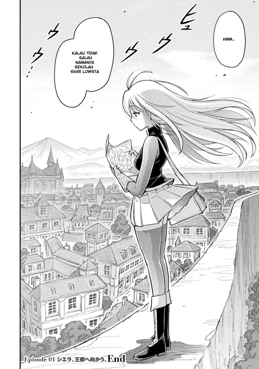Saikyou no Youhei Shoujo no Gakuen Seikatsu Chapter 01 Gambar 35