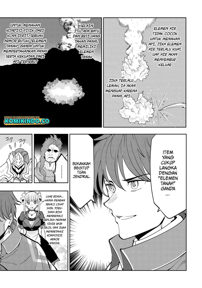 Souzou Renkinjutsushi wa Jiyuu wo Ouka suru: Kokyou wo Tsuihou saretara, Maou no Ohizamoto de Chouzetsu Kouka no Magic Item Tsukuri-houdai ni Narimashita Chapter 06.2 Gambar 22