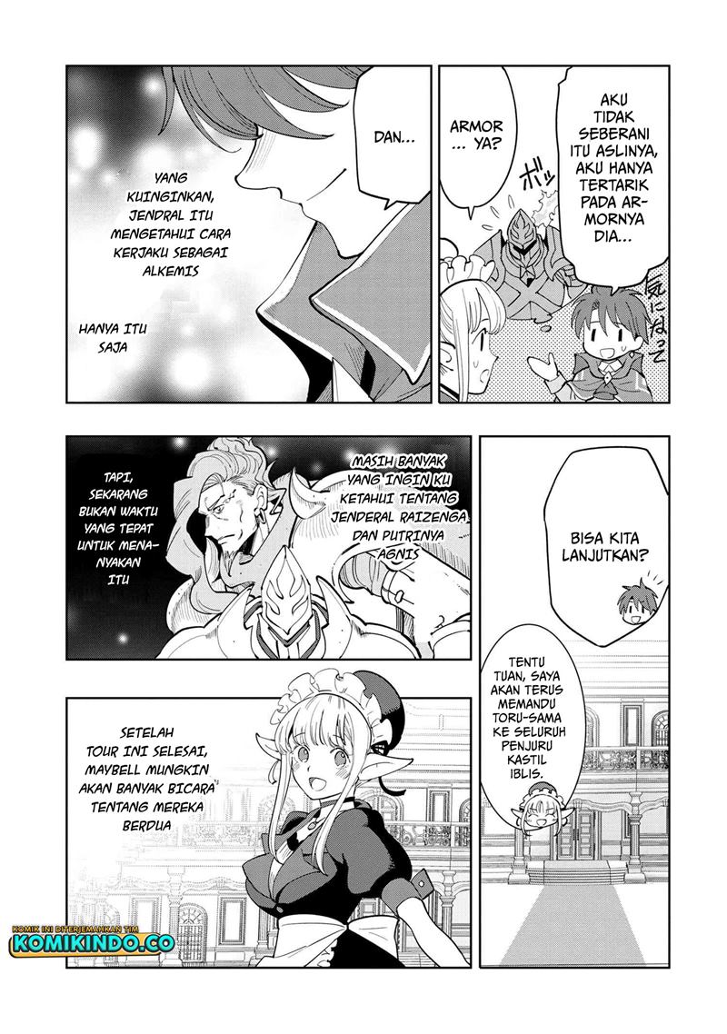 Souzou Renkinjutsushi wa Jiyuu wo Ouka suru: Kokyou wo Tsuihou saretara, Maou no Ohizamoto de Chouzetsu Kouka no Magic Item Tsukuri-houdai ni Narimashita Chapter 06.2 Gambar 26