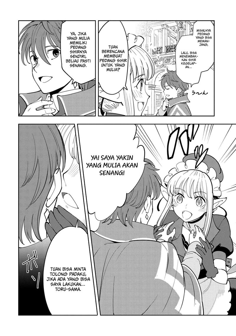 Souzou Renkinjutsushi wa Jiyuu wo Ouka suru: Kokyou wo Tsuihou saretara, Maou no Ohizamoto de Chouzetsu Kouka no Magic Item Tsukuri-houdai ni Narimashita Chapter 06.2 Gambar 9