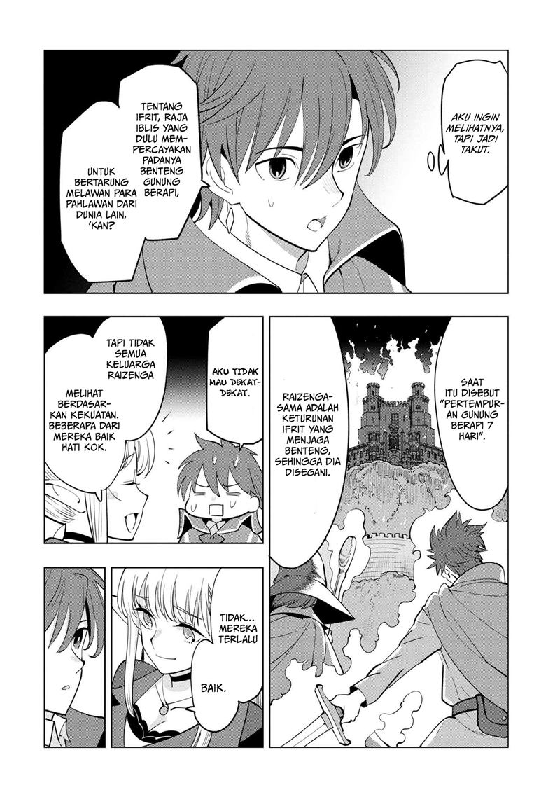 Souzou Renkinjutsushi wa Jiyuu wo Ouka suru: Kokyou wo Tsuihou saretara, Maou no Ohizamoto de Chouzetsu Kouka no Magic Item Tsukuri-houdai ni Narimashita Chapter 05.2 Gambar 17