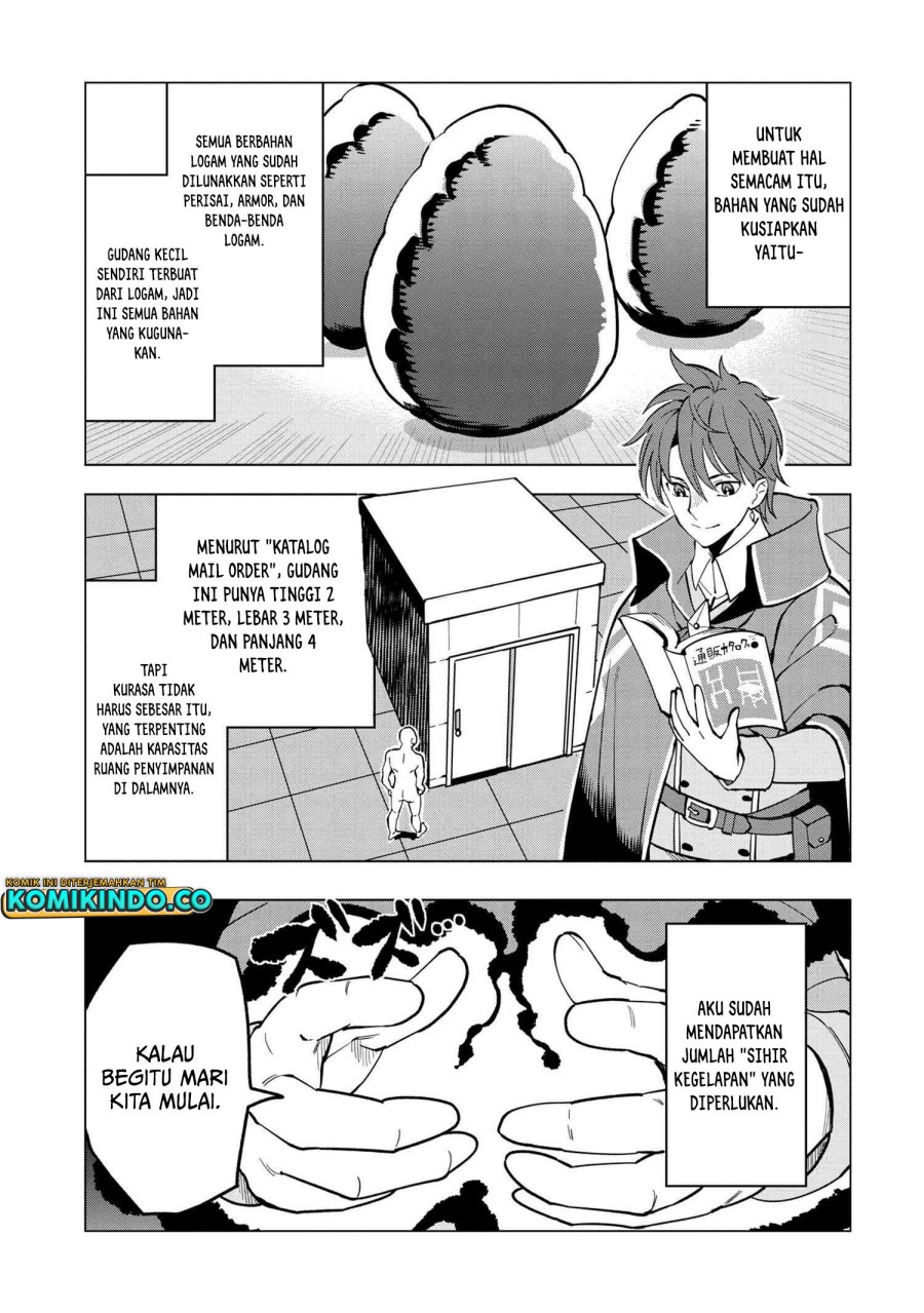 Souzou Renkinjutsushi wa Jiyuu wo Ouka suru: Kokyou wo Tsuihou saretara, Maou no Ohizamoto de Chouzetsu Kouka no Magic Item Tsukuri-houdai ni Narimashita Chapter 04.2 Gambar 12