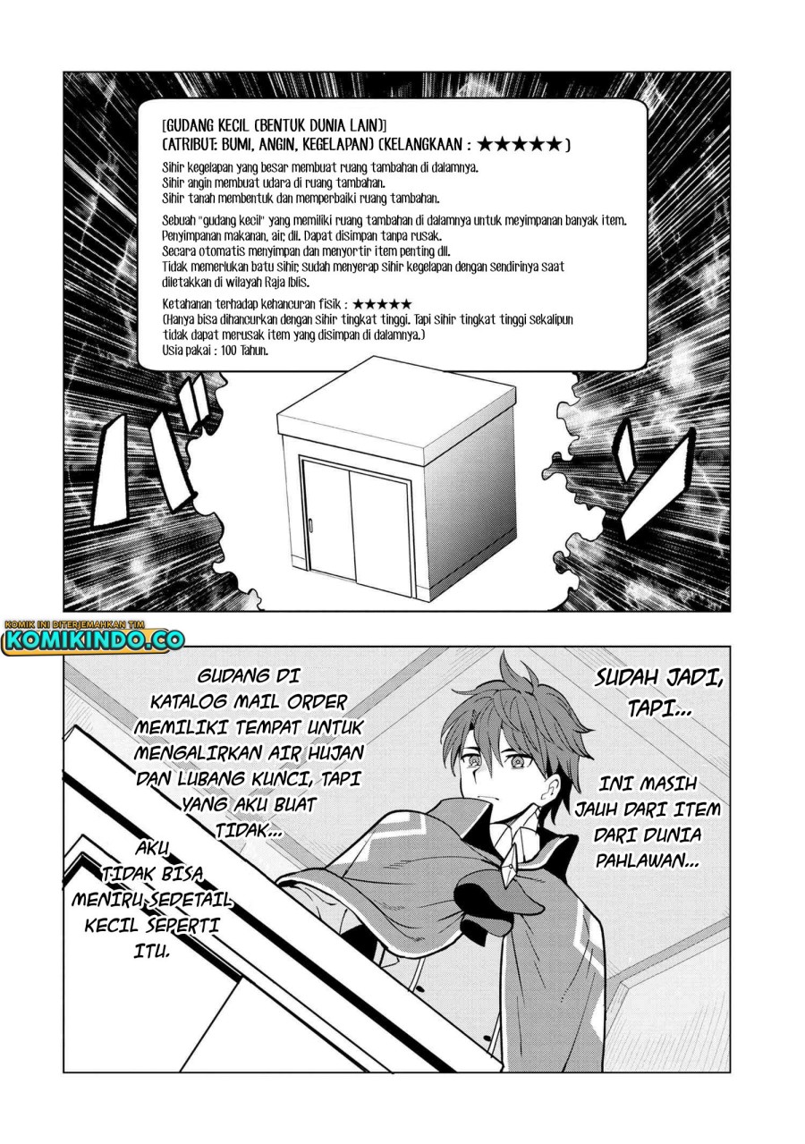 Souzou Renkinjutsushi wa Jiyuu wo Ouka suru: Kokyou wo Tsuihou saretara, Maou no Ohizamoto de Chouzetsu Kouka no Magic Item Tsukuri-houdai ni Narimashita Chapter 04.2 Gambar 17
