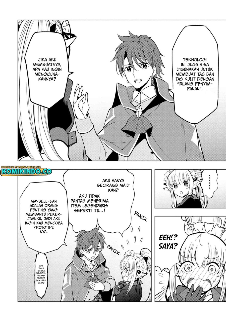 Souzou Renkinjutsushi wa Jiyuu wo Ouka suru: Kokyou wo Tsuihou saretara, Maou no Ohizamoto de Chouzetsu Kouka no Magic Item Tsukuri-houdai ni Narimashita Chapter 04.2 Gambar 23