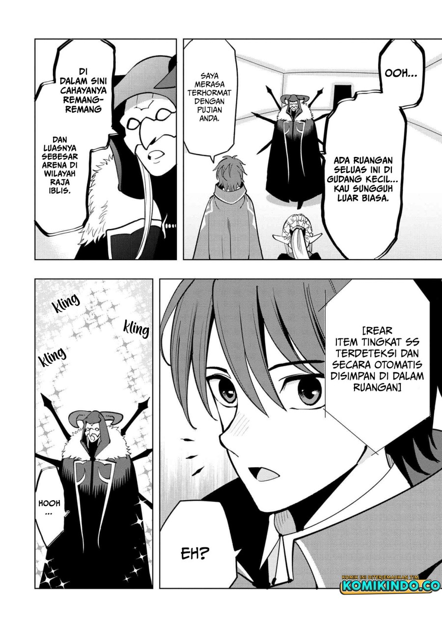 Souzou Renkinjutsushi wa Jiyuu wo Ouka suru: Kokyou wo Tsuihou saretara, Maou no Ohizamoto de Chouzetsu Kouka no Magic Item Tsukuri-houdai ni Narimashita Chapter 04.2 Gambar 25