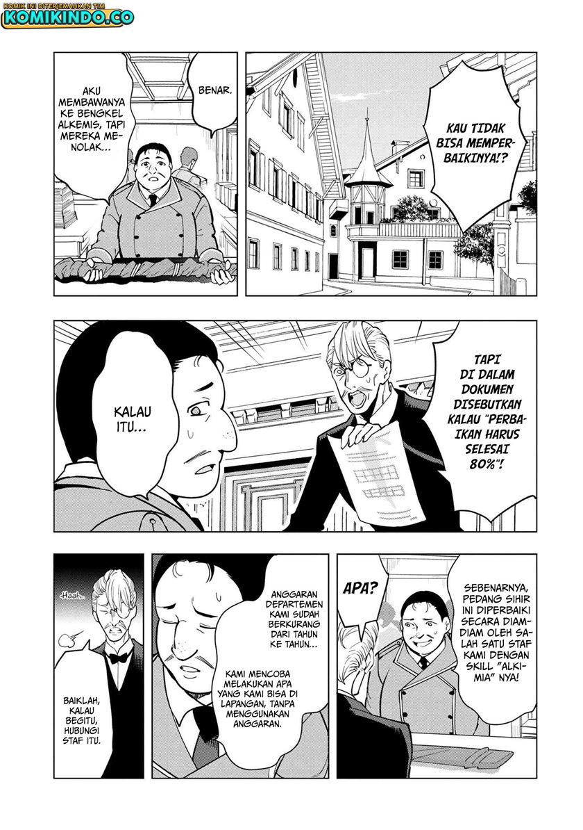 Souzou Renkinjutsushi wa Jiyuu wo Ouka suru: Kokyou wo Tsuihou saretara, Maou no Ohizamoto de Chouzetsu Kouka no Magic Item Tsukuri-houdai ni Narimashita Chapter 04.1 Gambar 4