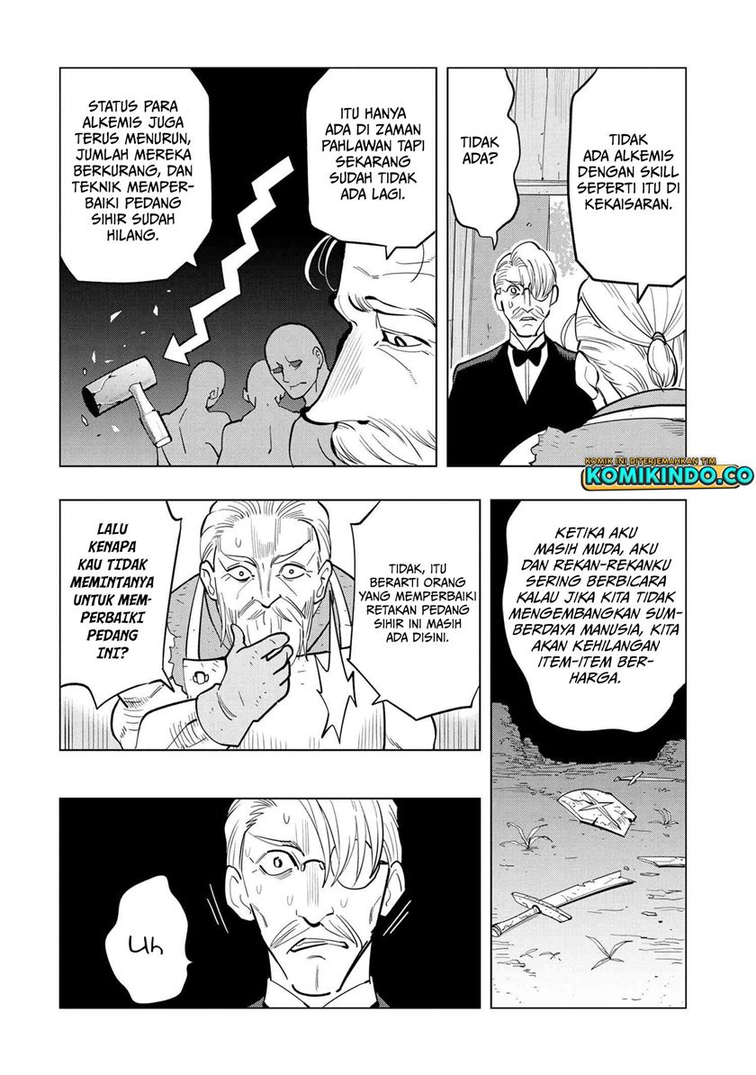 Souzou Renkinjutsushi wa Jiyuu wo Ouka suru: Kokyou wo Tsuihou saretara, Maou no Ohizamoto de Chouzetsu Kouka no Magic Item Tsukuri-houdai ni Narimashita Chapter 04.1 Gambar 9