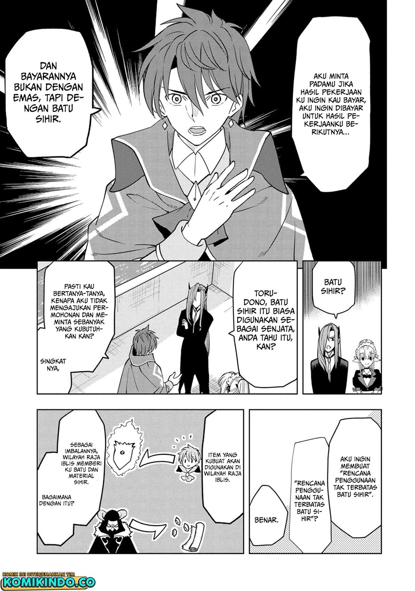 Souzou Renkinjutsushi wa Jiyuu wo Ouka suru: Kokyou wo Tsuihou saretara, Maou no Ohizamoto de Chouzetsu Kouka no Magic Item Tsukuri-houdai ni Narimashita Chapter 03.2 Gambar 22