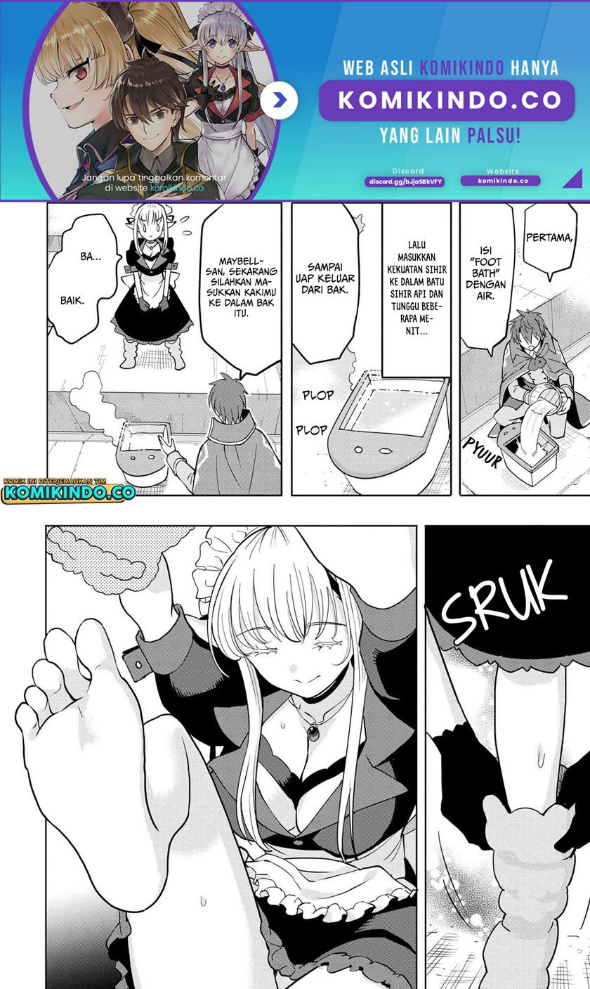 Souzou Renkinjutsushi wa Jiyuu wo Ouka suru: Kokyou wo Tsuihou saretara, Maou no Ohizamoto de Chouzetsu Kouka no Magic Item Tsukuri-houdai ni Narimashita Chapter 03.2 Gambar 3