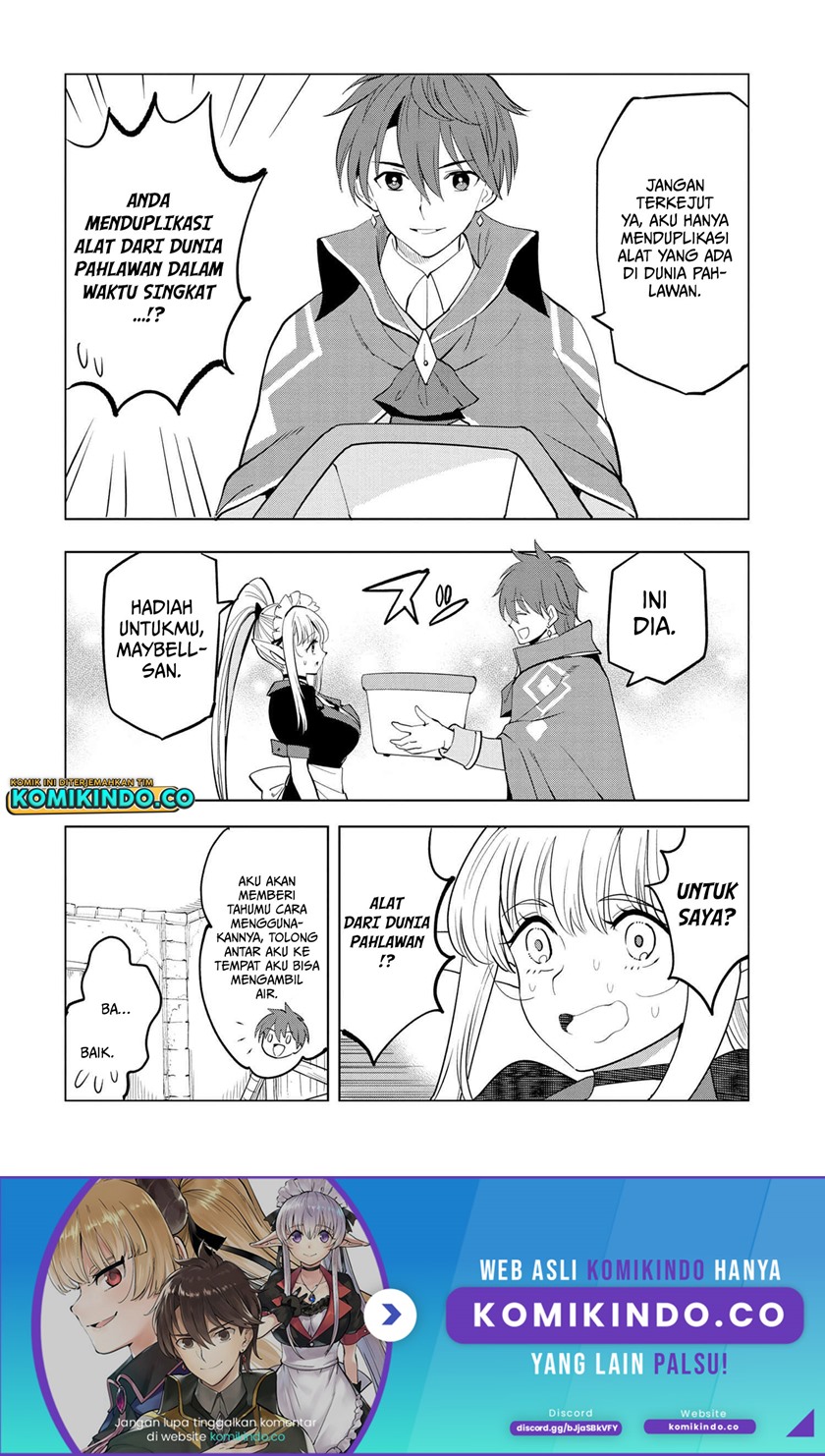 Souzou Renkinjutsushi wa Jiyuu wo Ouka suru: Kokyou wo Tsuihou saretara, Maou no Ohizamoto de Chouzetsu Kouka no Magic Item Tsukuri-houdai ni Narimashita Chapter 03.1 Gambar 29