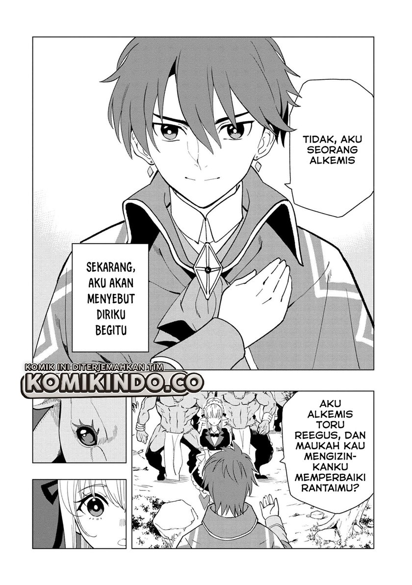 Souzou Renkinjutsushi wa Jiyuu wo Ouka suru: Kokyou wo Tsuihou saretara, Maou no Ohizamoto de Chouzetsu Kouka no Magic Item Tsukuri-houdai ni Narimashita Chapter 01.4 Gambar 5