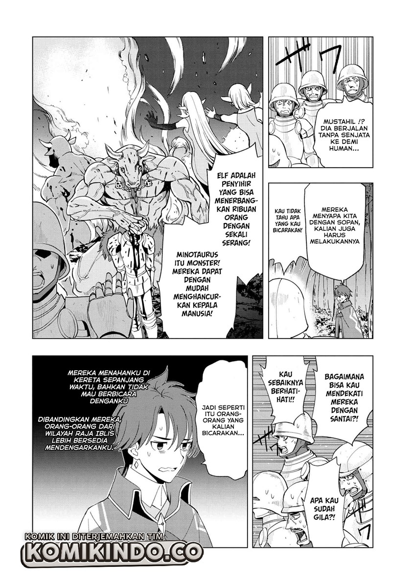 Souzou Renkinjutsushi wa Jiyuu wo Ouka suru: Kokyou wo Tsuihou saretara, Maou no Ohizamoto de Chouzetsu Kouka no Magic Item Tsukuri-houdai ni Narimashita Chapter 01.3 Gambar 4