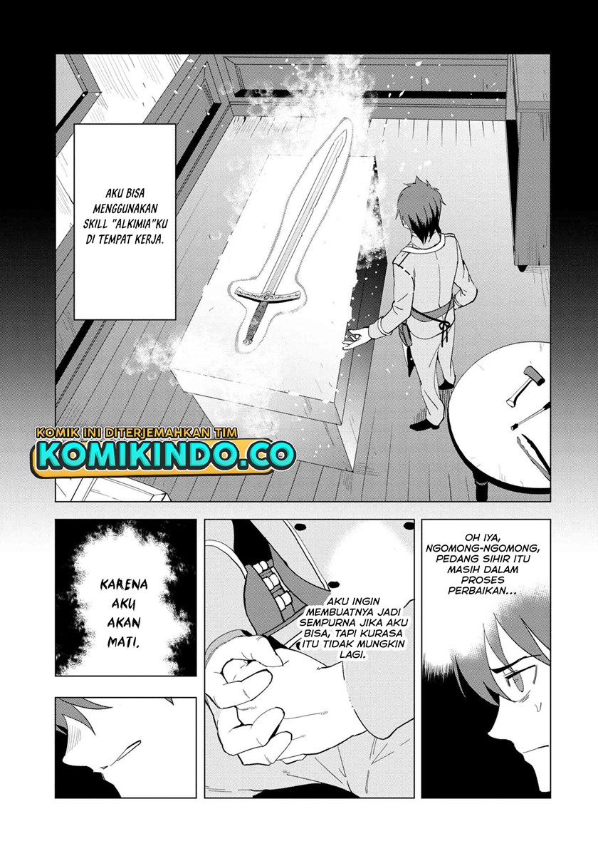 Souzou Renkinjutsushi wa Jiyuu wo Ouka suru: Kokyou wo Tsuihou saretara, Maou no Ohizamoto de Chouzetsu Kouka no Magic Item Tsukuri-houdai ni Narimashita Chapter 01.2 Gambar 4