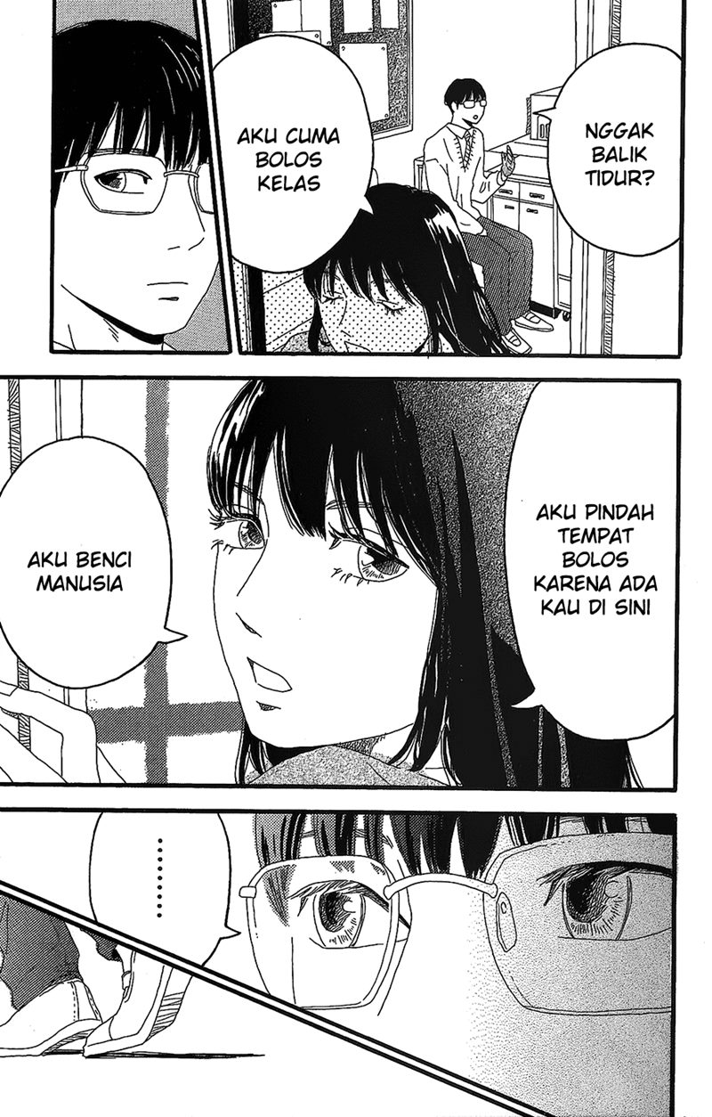 Machida-kun no Sekai Chapter 02 Gambar 14