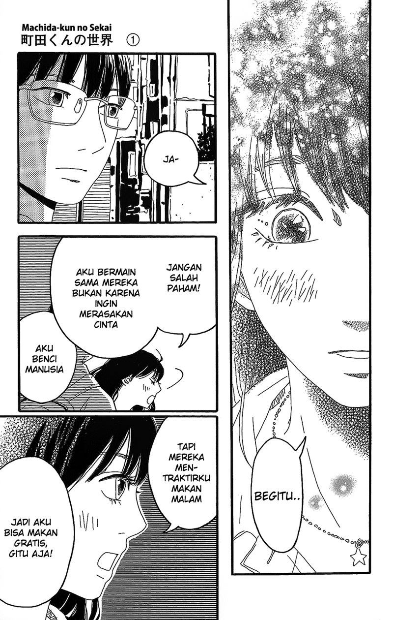 Machida-kun no Sekai Chapter 02 Gambar 34