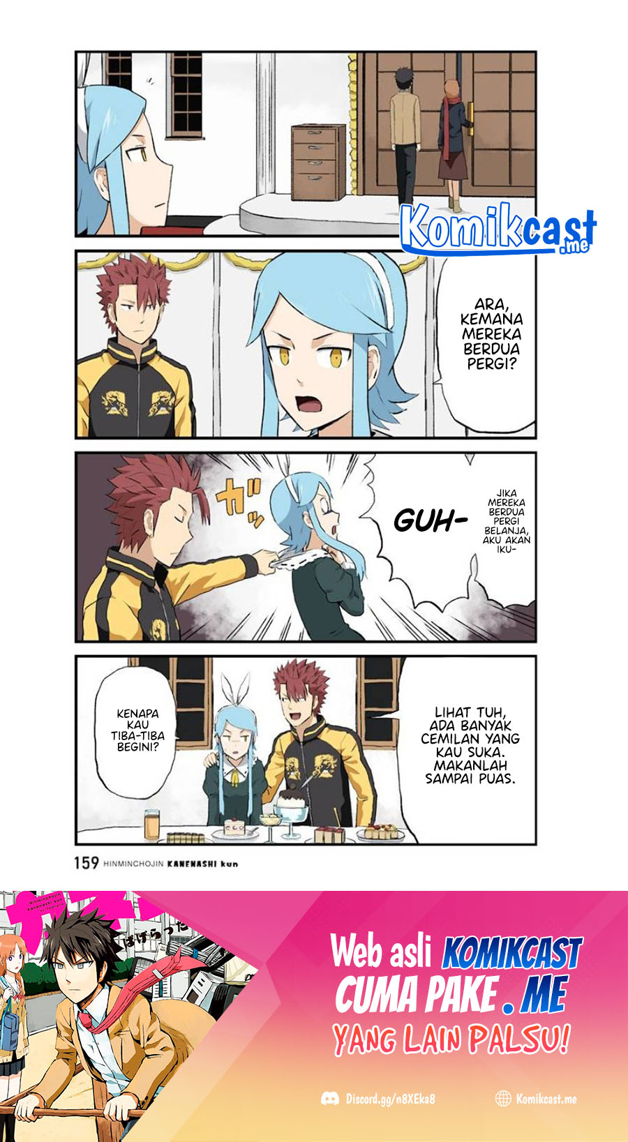 Hinmin Choujin Kanenashi-kun Chapter 39 Gambar 12