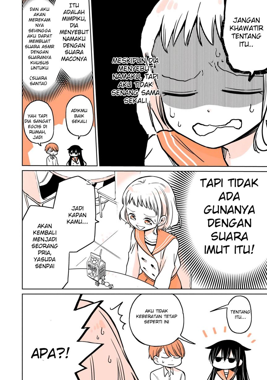 A Lazy Guy Woke Up as a Girl One Morning Chapter 5 Gambar 8