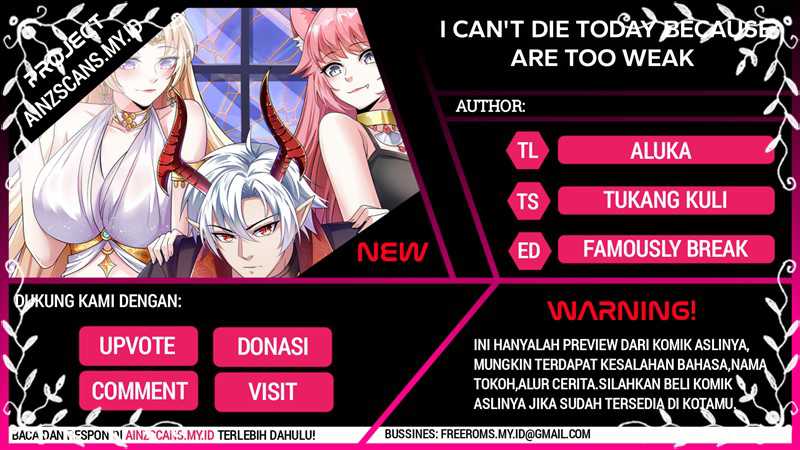 Baca Komik I Can’t Die Today Because You Are Too Weak Chapter 07 Gambar 1