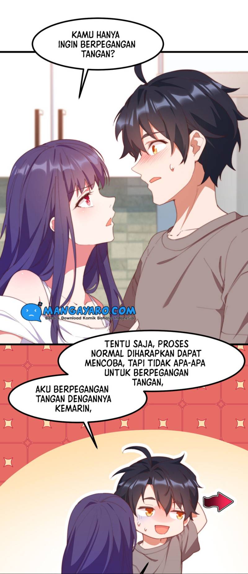 My Girlfriend is Very Weird Chapter 07 Gambar 31