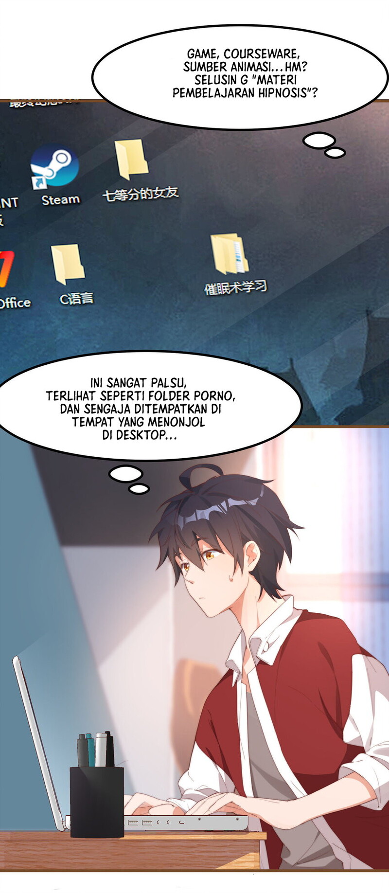 My Girlfriend is Very Weird Chapter 04 Gambar 49