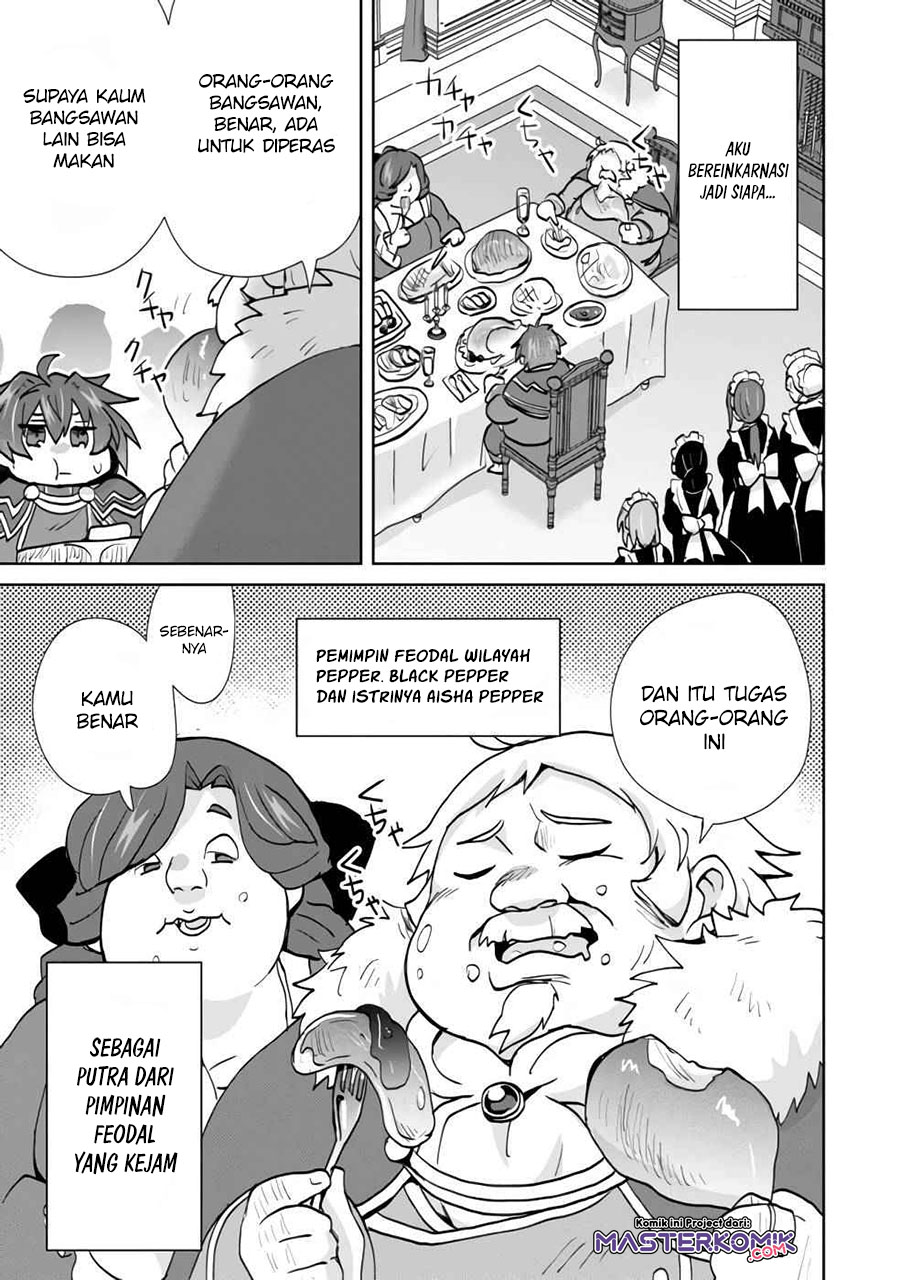 Reincarnated As The Son Of A Vicious Lord! -When I Was Having Fun Learning Chapter 01.1 Gambar 8