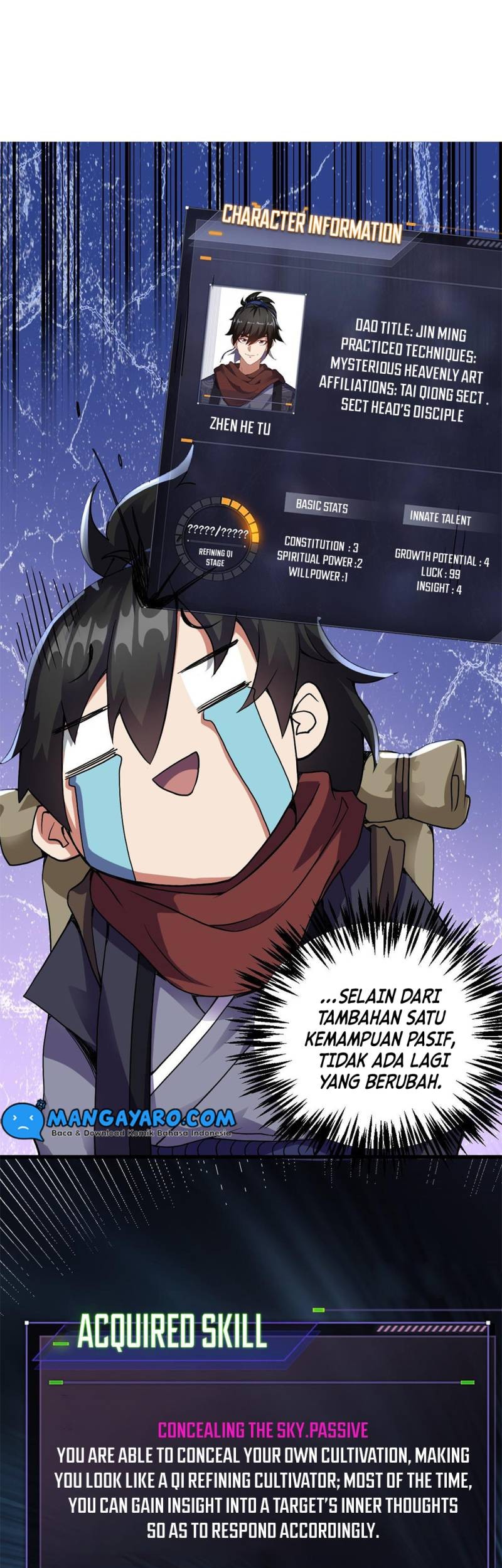 I Have Survived 999 Calamities Chapter 11 Gambar 5