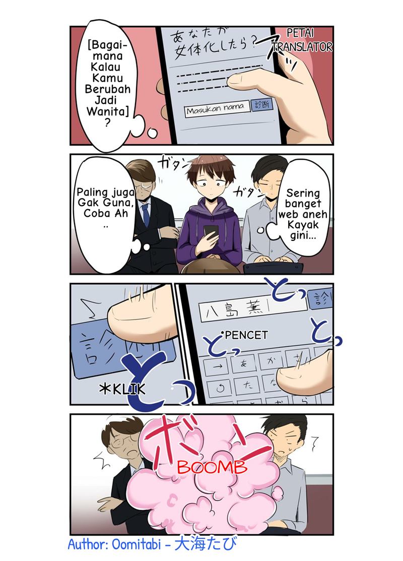 Baca After Visiting An Odd Website, I Transformed Into A Girl Chapter 1 Gambar 2
