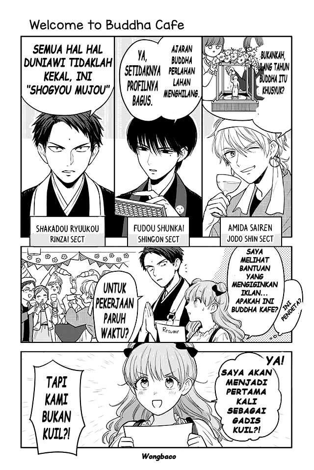 Baca Komik Buddha Cafe Chapter 2 Gambar 1