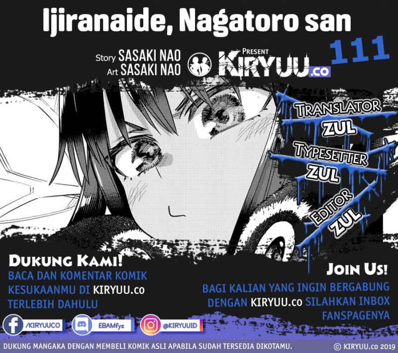 Baca Komik Ijiranaide, Nagatoro-san Chapter 111 Gambar 1