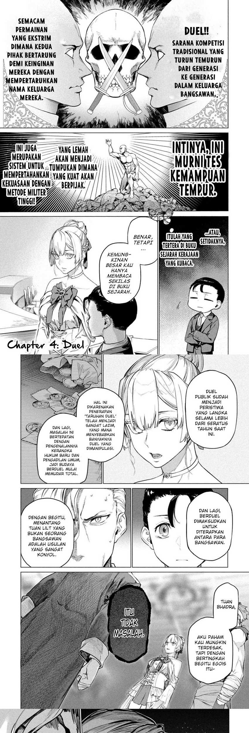 Wagamama Oujo ni Tsukaeta Bannou Shitsuji, Tonari no Teikoku de Saikyou no Gunjin ni Nariagari Musou suru Chapter 04 Gambar 4