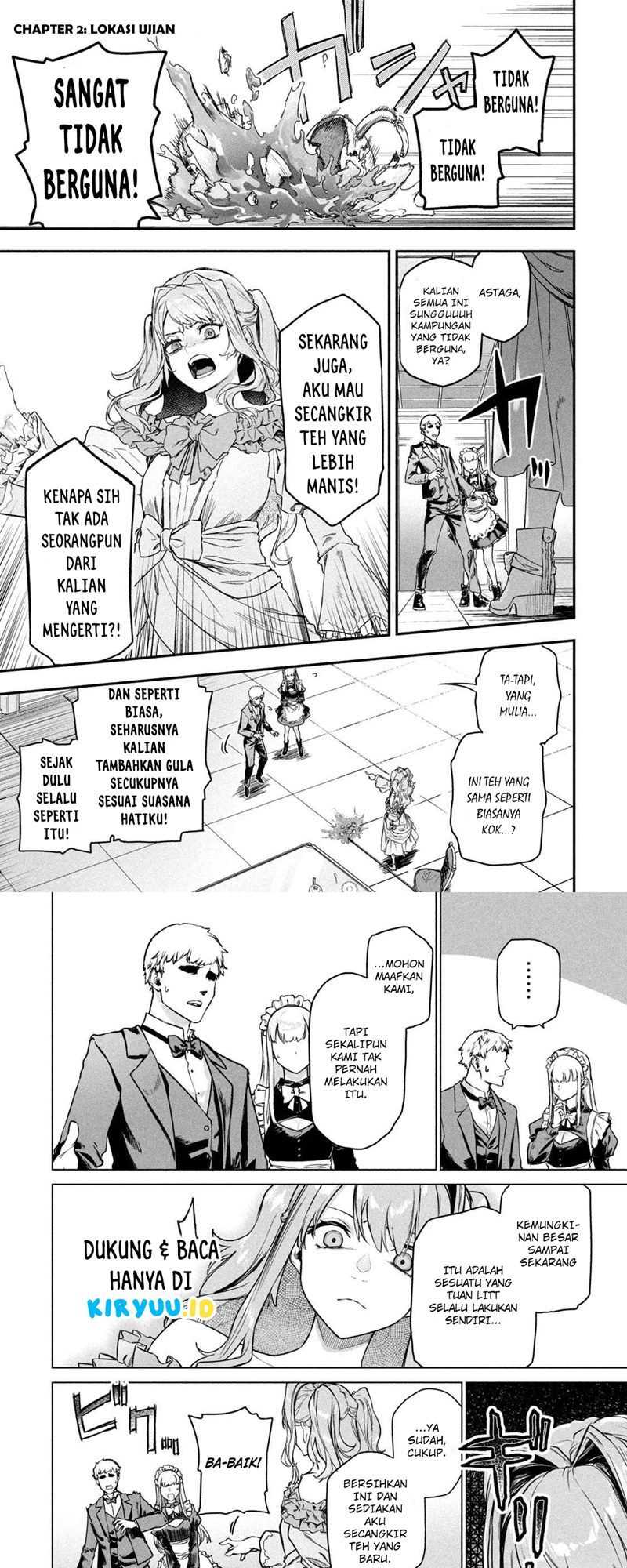 Baca Wagamama Oujo ni Tsukaeta Bannou Shitsuji, Tonari no Teikoku de Saikyou no Gunjin ni Nariagari Musou suru Chapter 02 Gambar 2