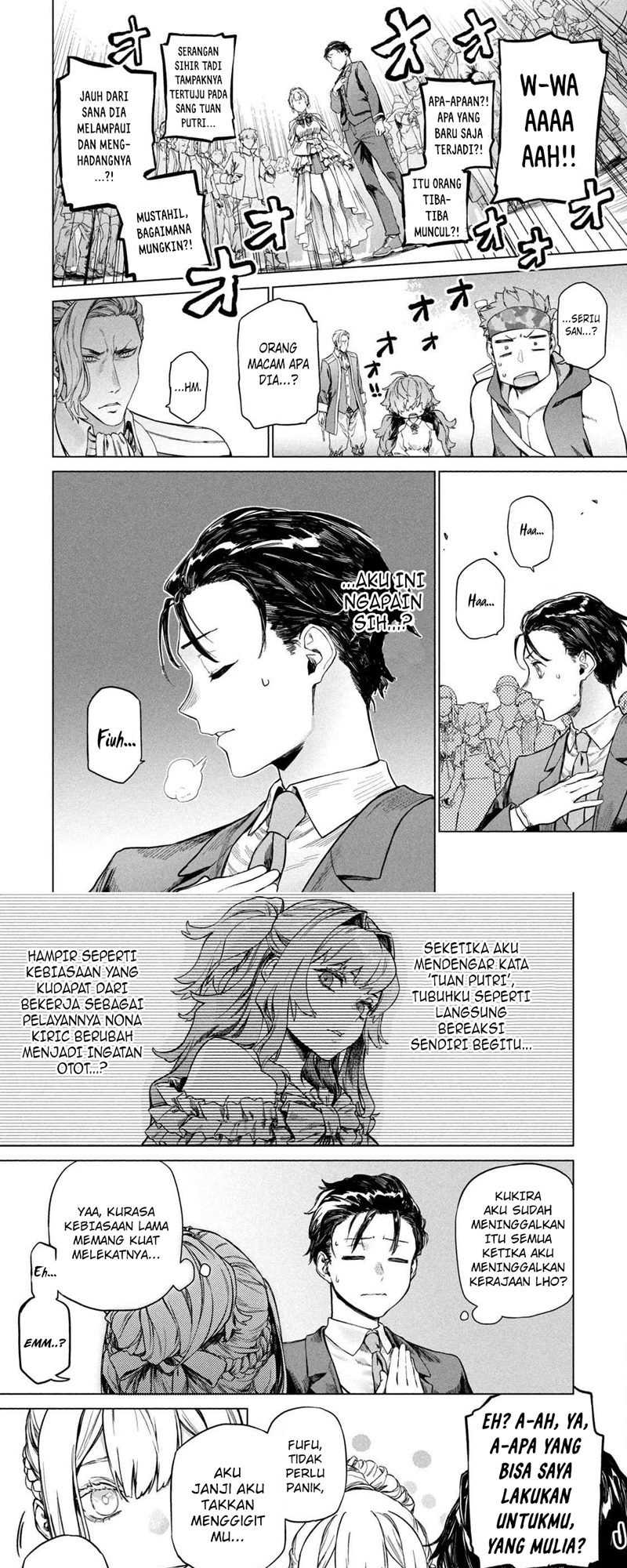 Wagamama Oujo ni Tsukaeta Bannou Shitsuji, Tonari no Teikoku de Saikyou no Gunjin ni Nariagari Musou suru Chapter 02 Gambar 20