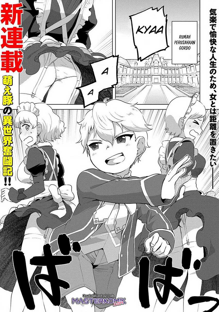 Baca Manga Moe Buta Tensei: Akutoku Shounin Da Kedo Yuusha O Sashioite Isekai Musou Shitemita Chapter 1 Gambar 2
