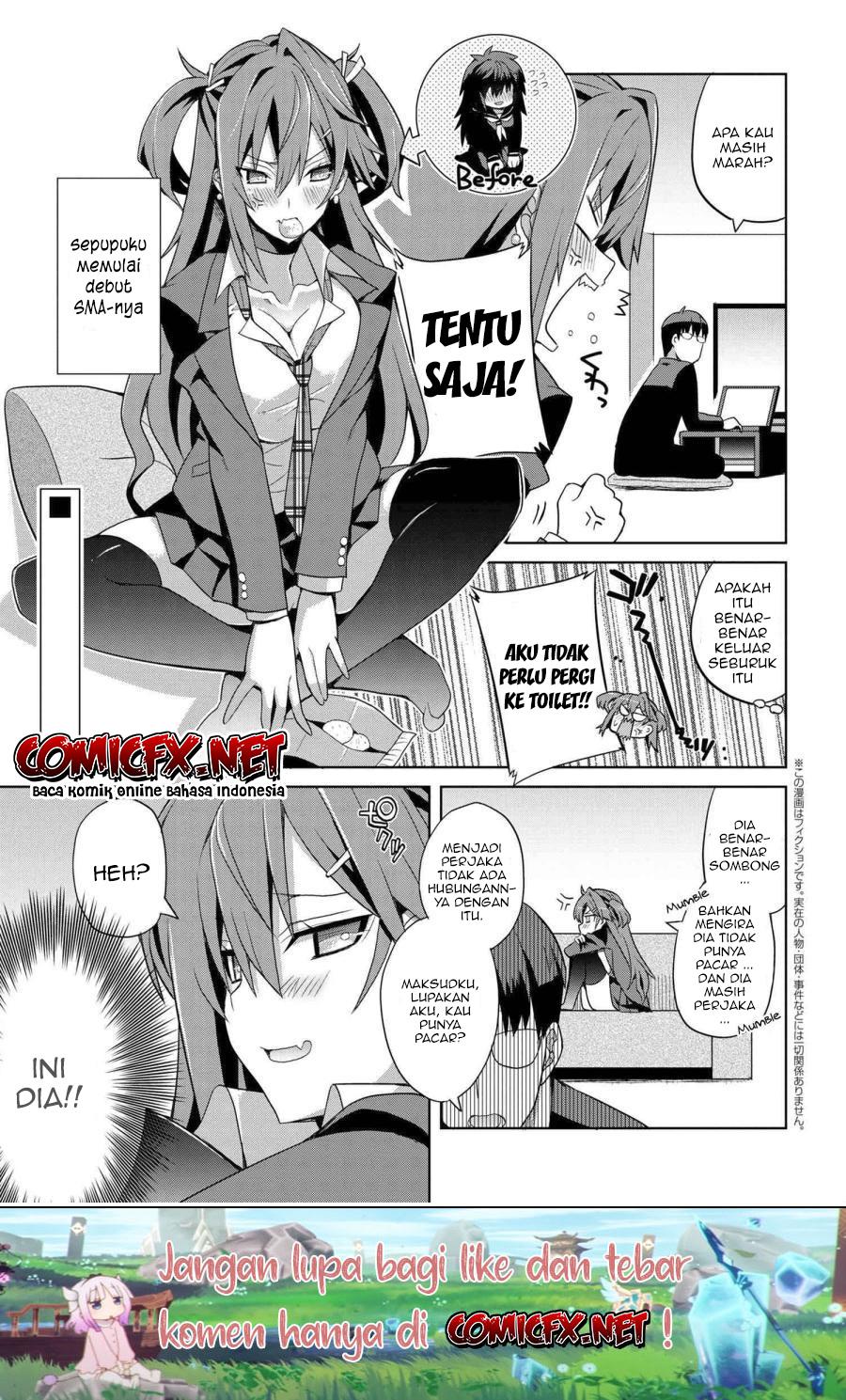 Baca Koukou Debut shita Juumai ga Mount Tottekuru Chapter 02 Gambar 2
