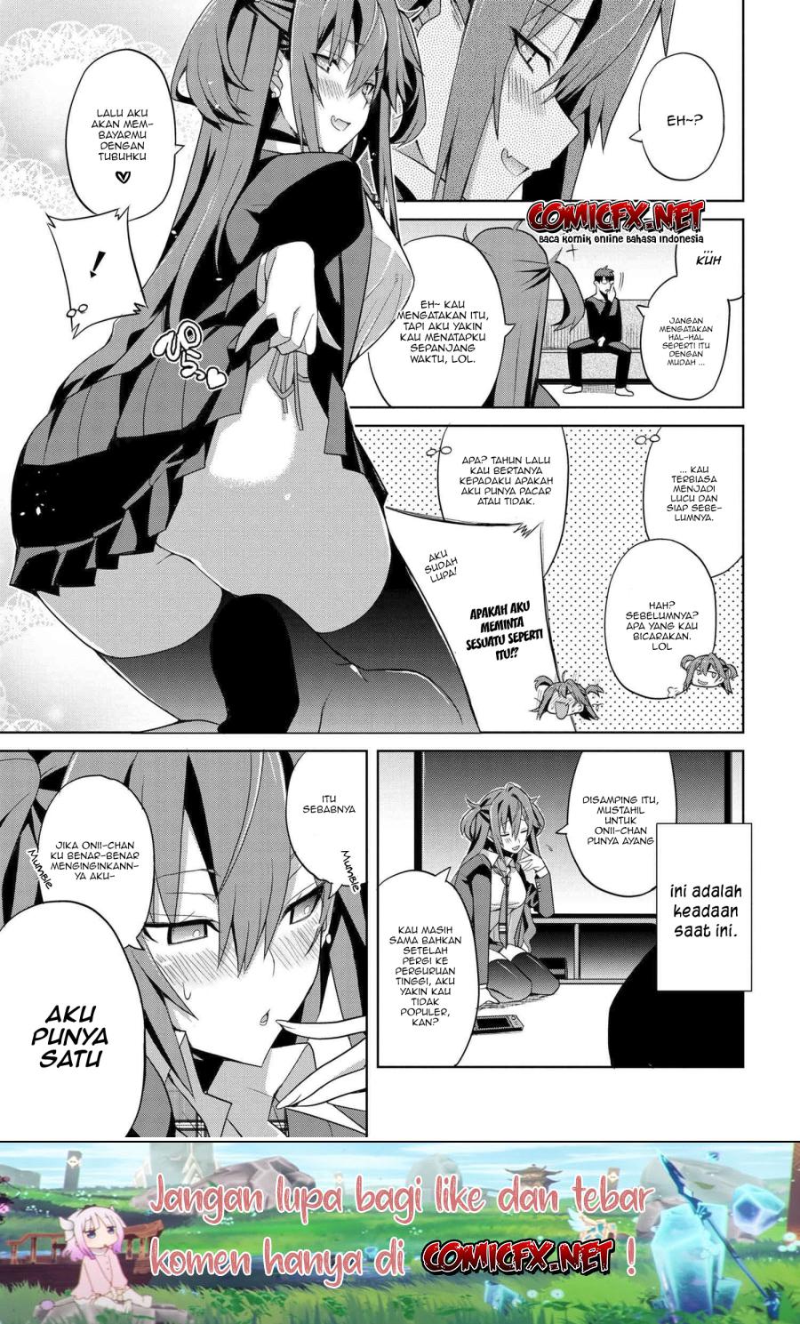 Koukou Debut shita Juumai ga Mount Tottekuru Chapter 01 Gambar 4