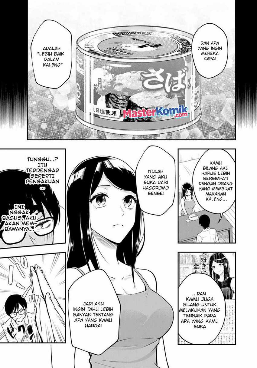 Hagoromo-sensei wa Kyou mo Kanzume Chapter 02 Gambar 22