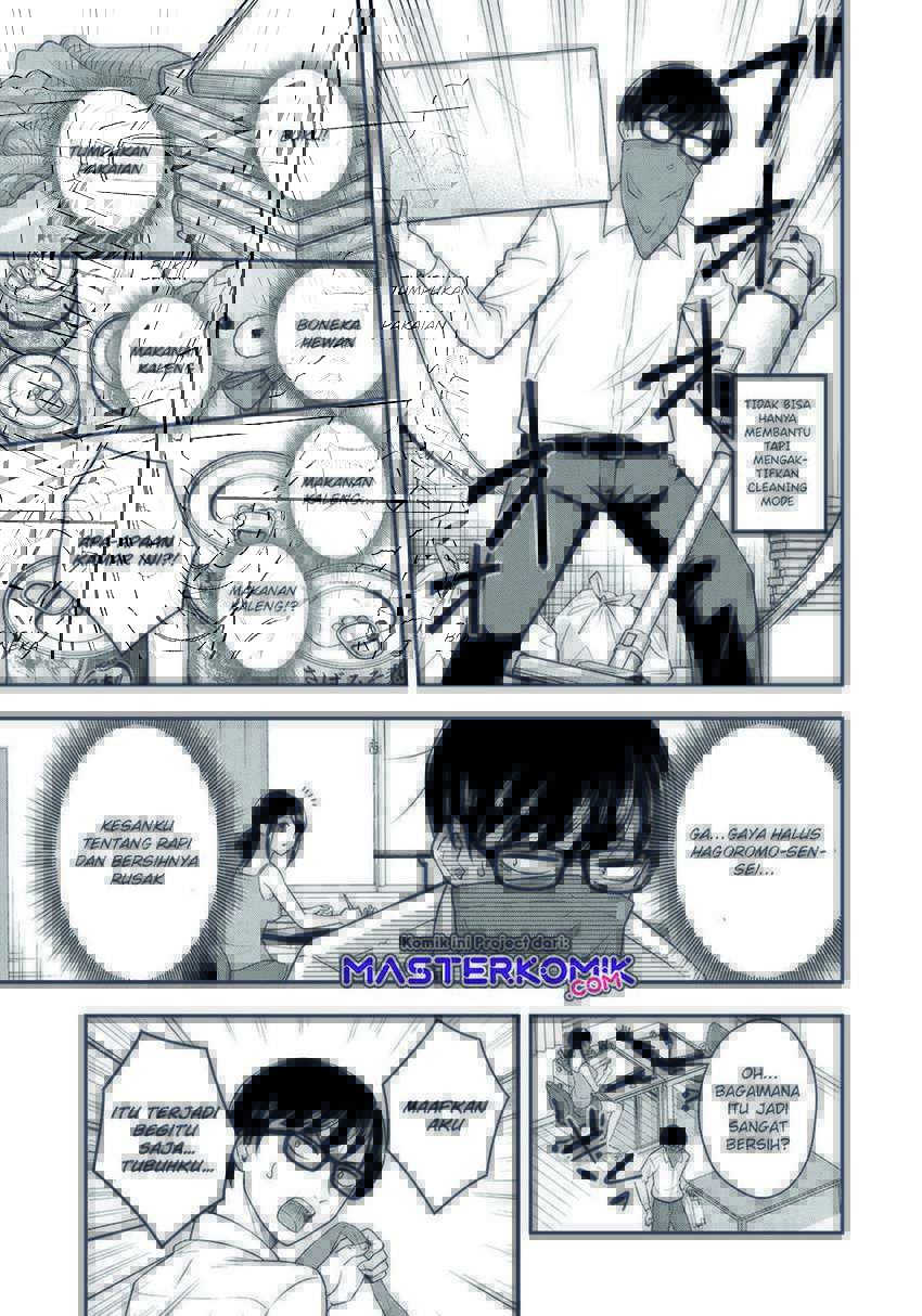 Hagoromo-sensei wa Kyou mo Kanzume Chapter 01 Gambar 12