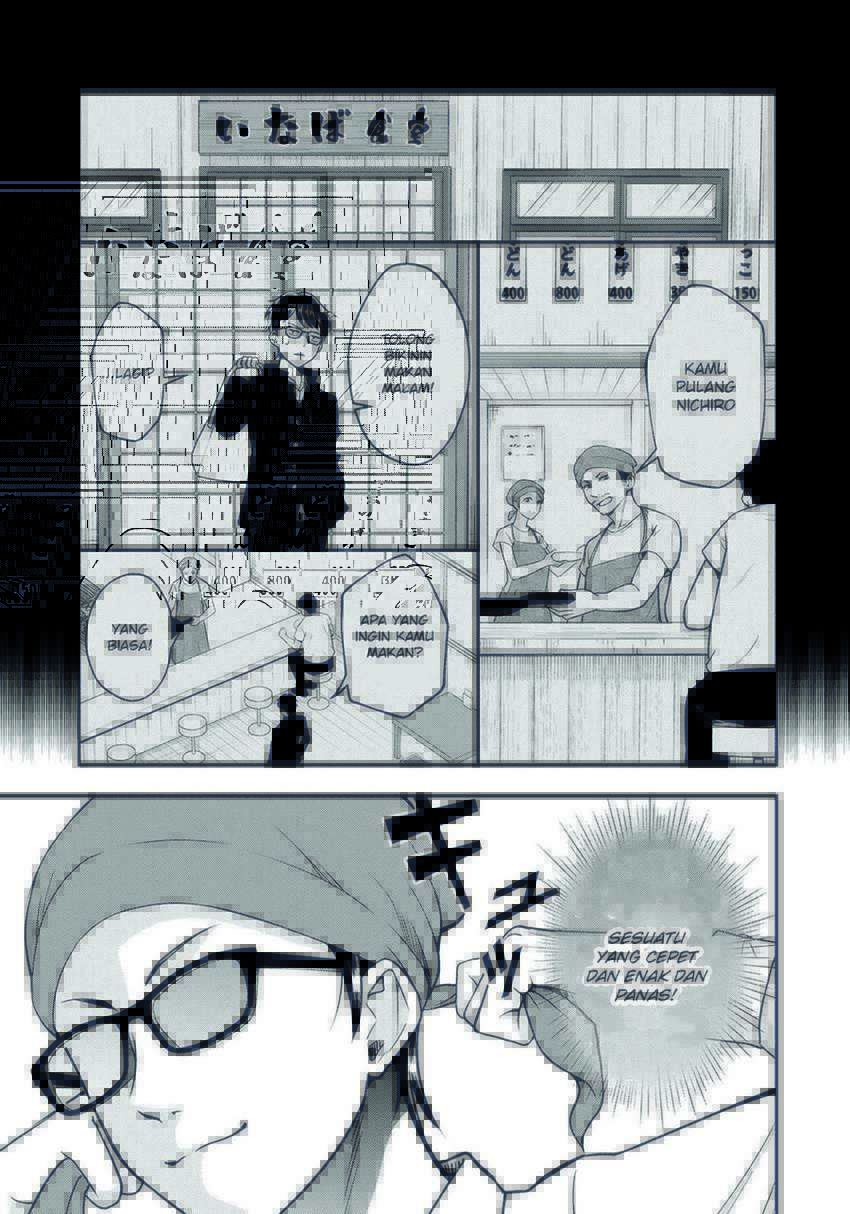 Hagoromo-sensei wa Kyou mo Kanzume Chapter 01 Gambar 20