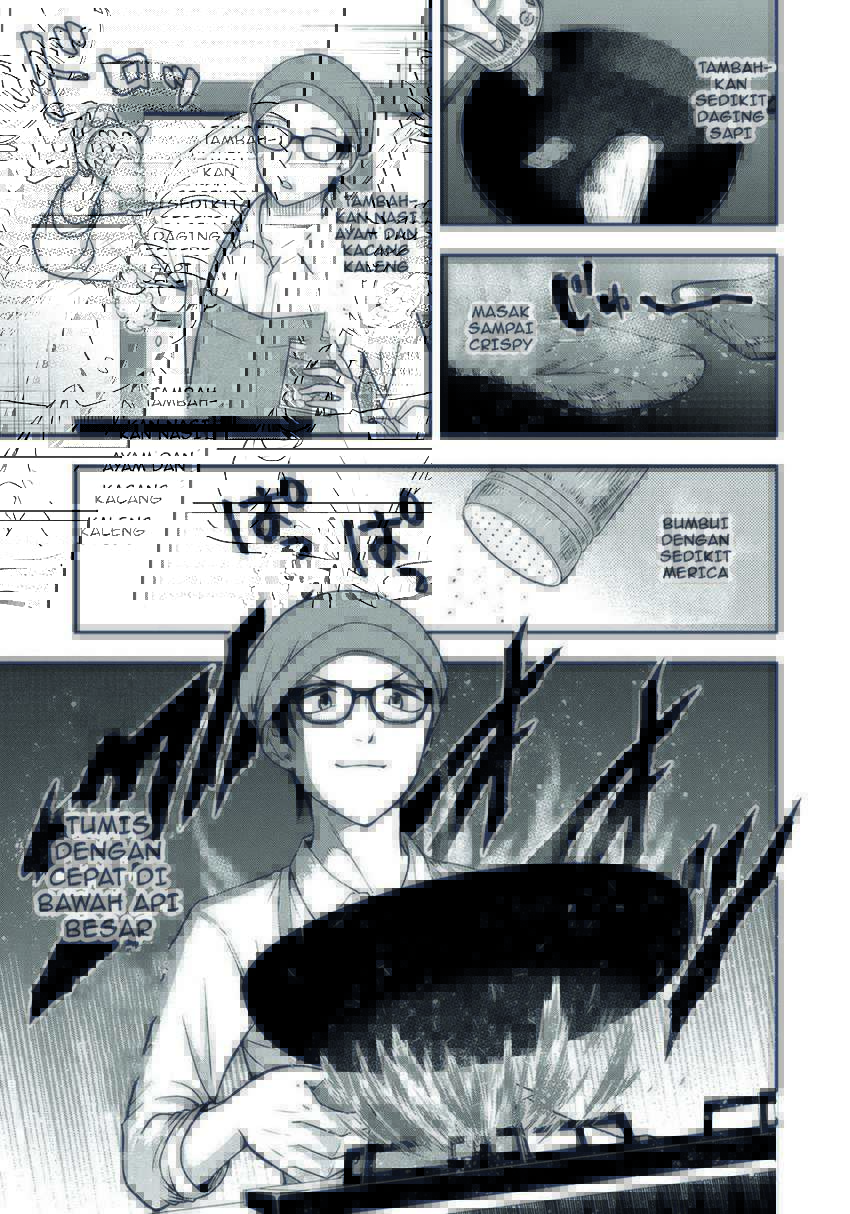 Hagoromo-sensei wa Kyou mo Kanzume Chapter 01 Gambar 22