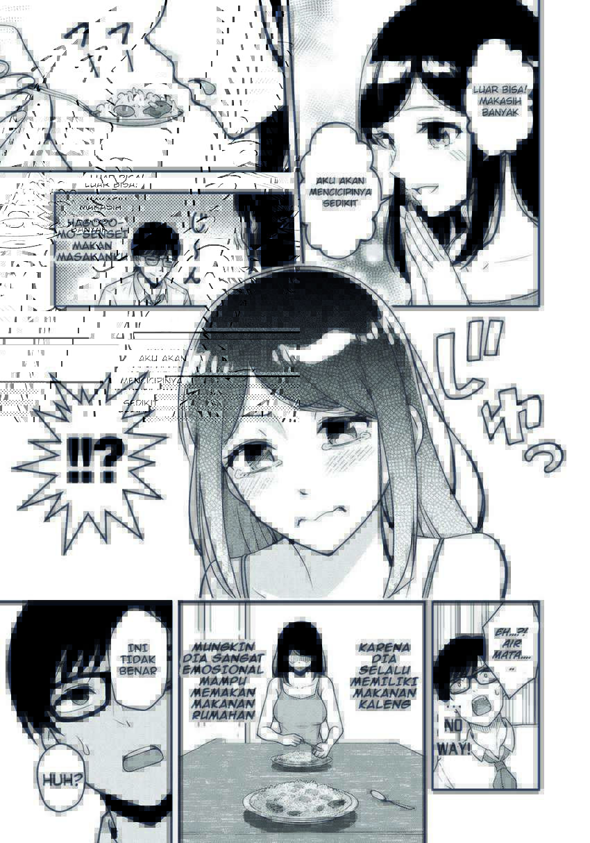 Hagoromo-sensei wa Kyou mo Kanzume Chapter 01 Gambar 24