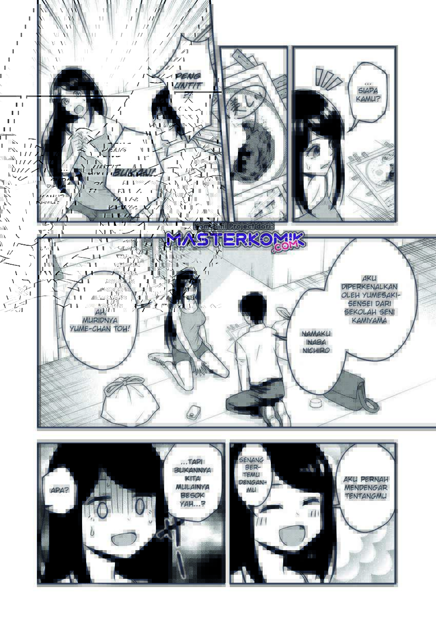 Hagoromo-sensei wa Kyou mo Kanzume Chapter 01 Gambar 9