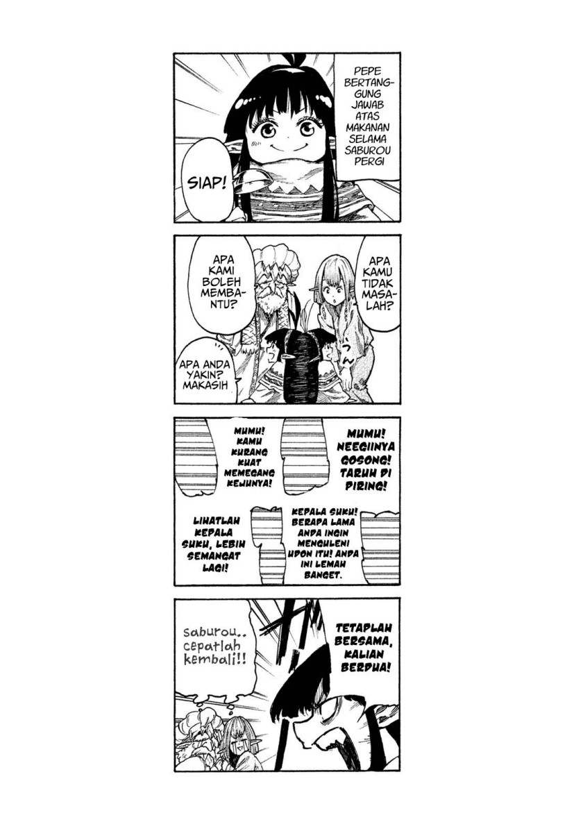 Mazumeshi Elf to Yuubokugurashi Chapter 9 Gambar 27