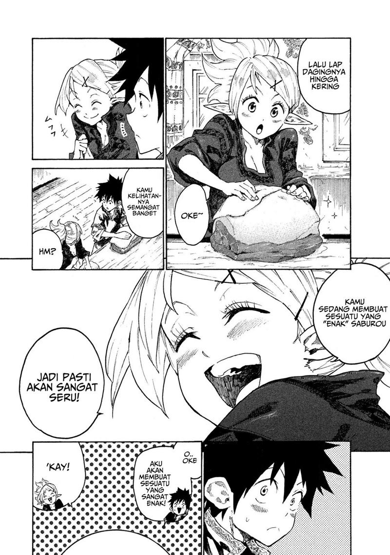Mazumeshi Elf to Yuubokugurashi Chapter 07 Gambar 9