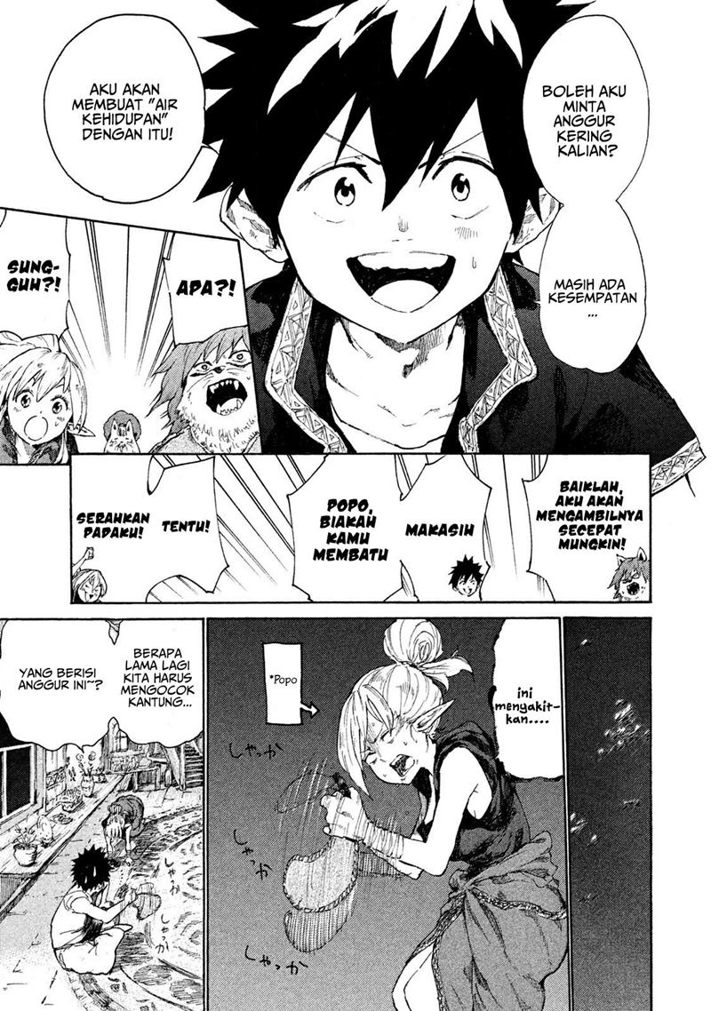 Mazumeshi Elf to Yuubokugurashi Chapter 06 Gambar 42