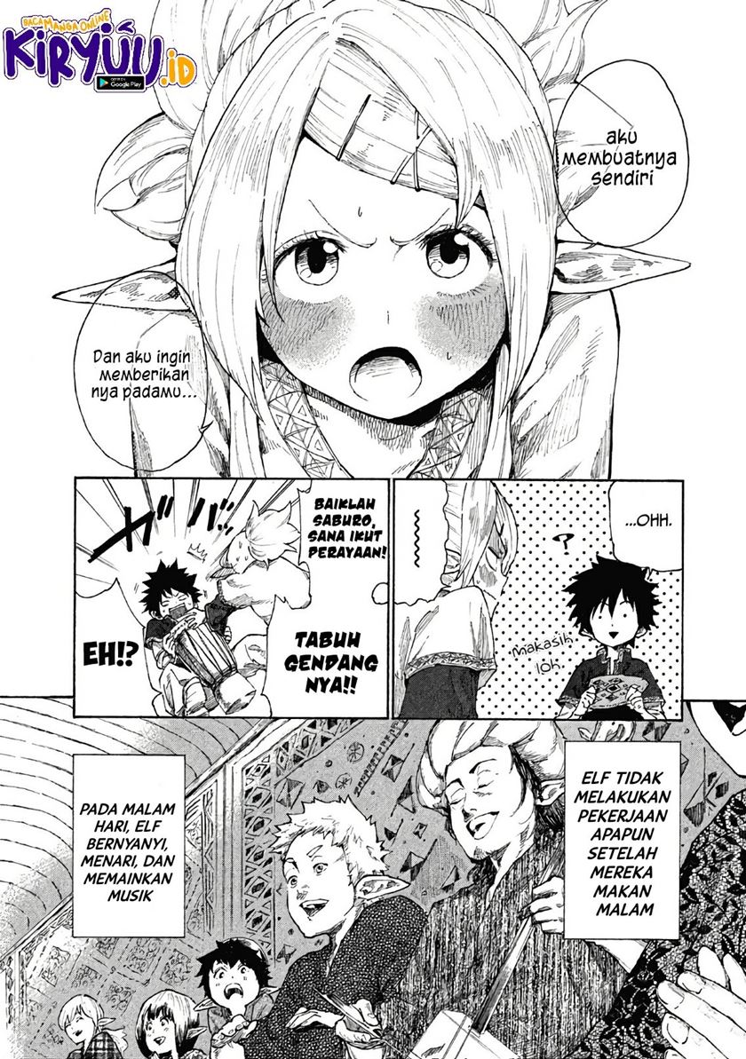 Mazumeshi Elf to Yuubokugurashi Chapter 04 Gambar 10