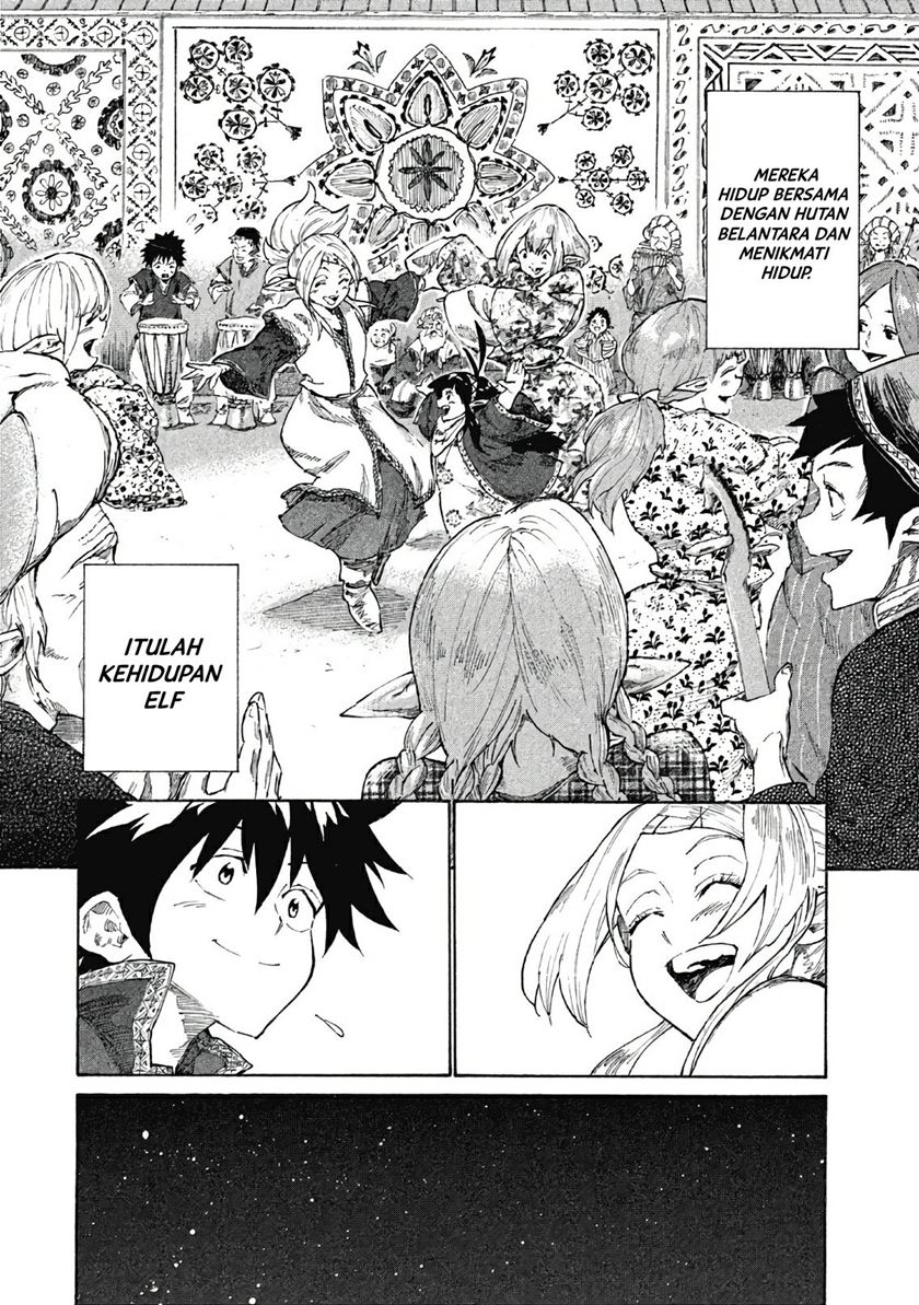 Mazumeshi Elf to Yuubokugurashi Chapter 04 Gambar 11