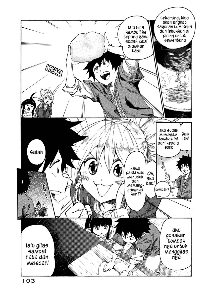 Mazumeshi Elf to Yuubokugurashi Chapter 03 Gambar 16
