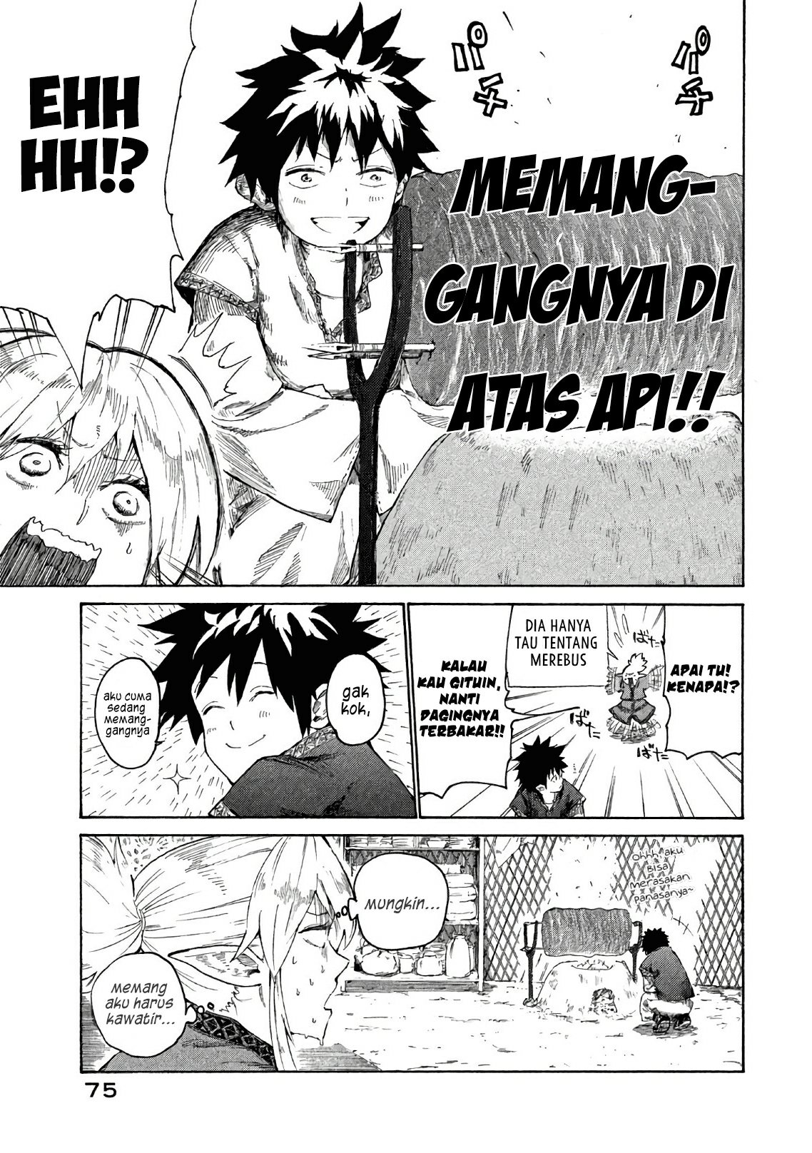 Mazumeshi Elf to Yuubokugurashi Chapter 02 Gambar 28