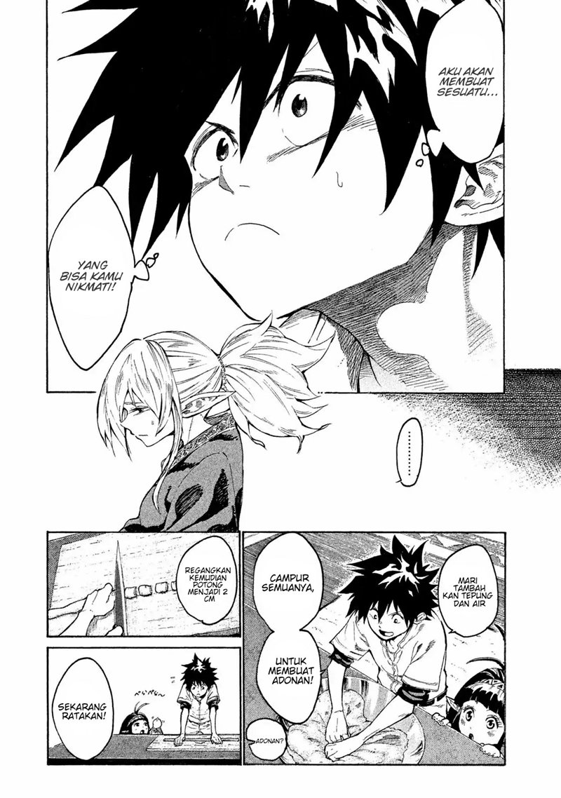 Mazumeshi Elf to Yuubokugurashi Chapter 01 Gambar 33