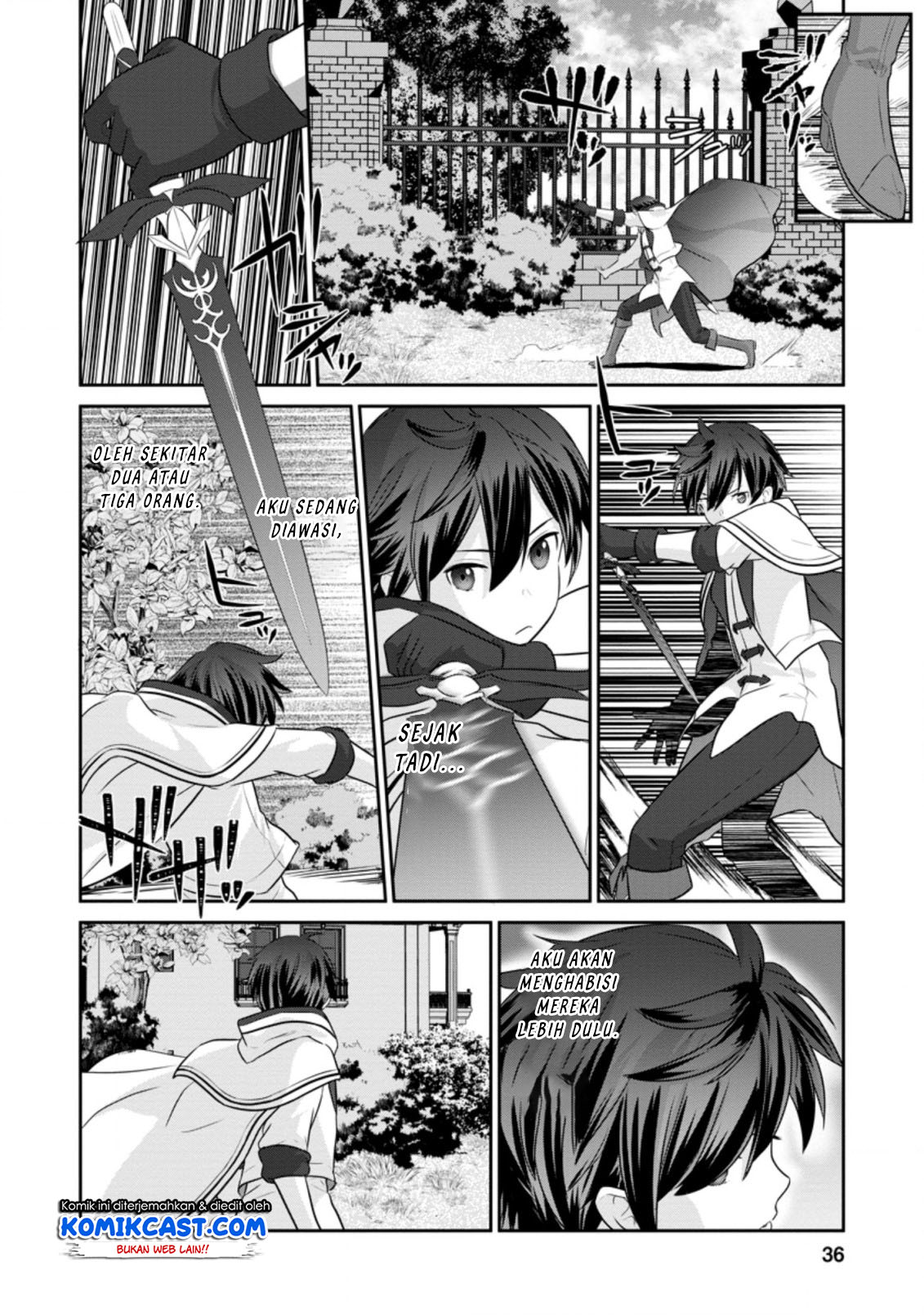 Tsuiho Saretanode, Ansatsu Ikka Jikiden no Kage Maho de Ojou no Goei Hajimemashita! Chapter 01.2 Gambar 18